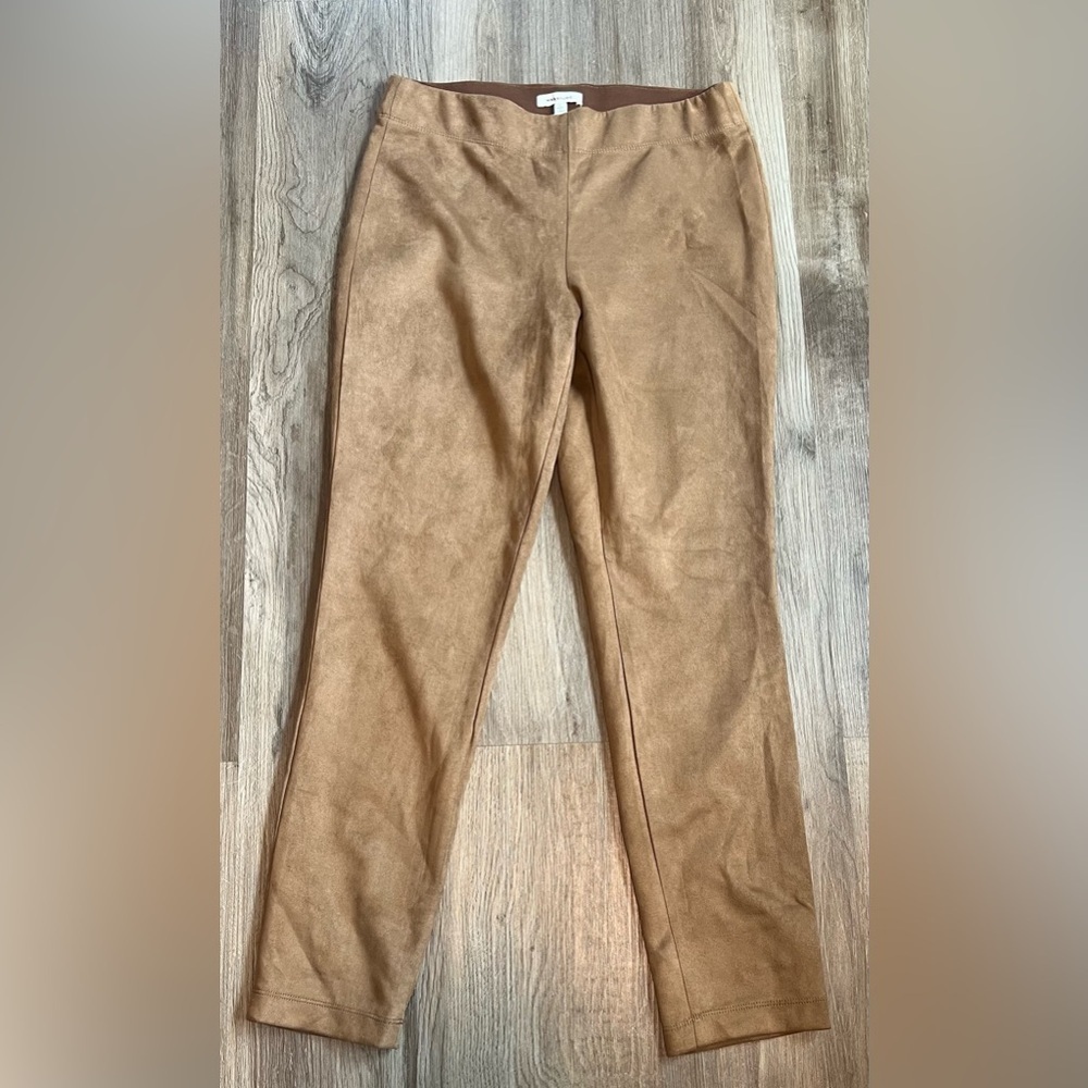 Max Studio Vicuna Faux Suede Leggings